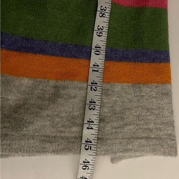 Stitches & Stripes Revolve Multicolor Striped Long Cardigan Sweater NEW - Picture 4 of 10